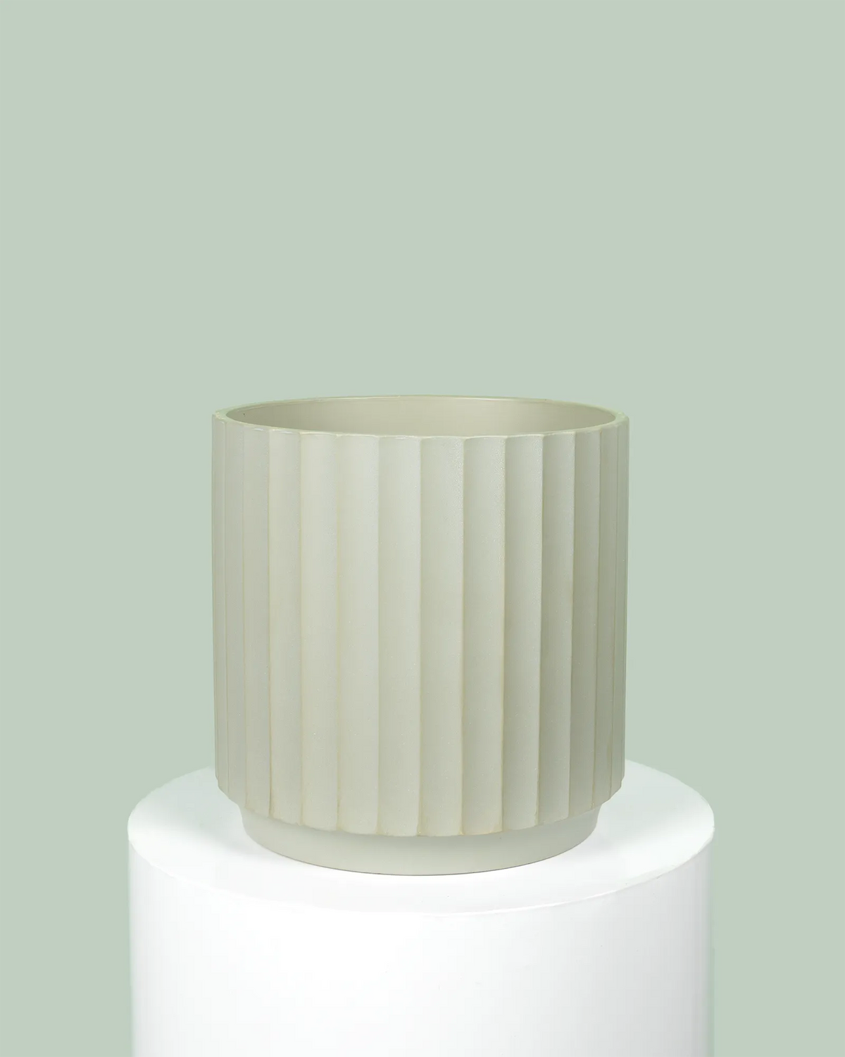 Cedar Cylinder (Sage) Pot